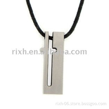 fashion pure titanium Pendant,titanium metal gifts